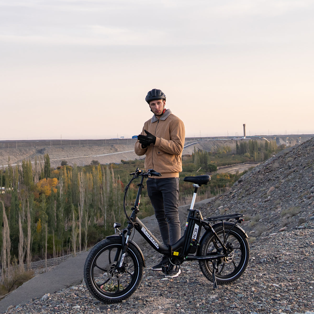 RCB RK6 Fat Tire Folding Electric Bicycle(RCB APP E BIKE)