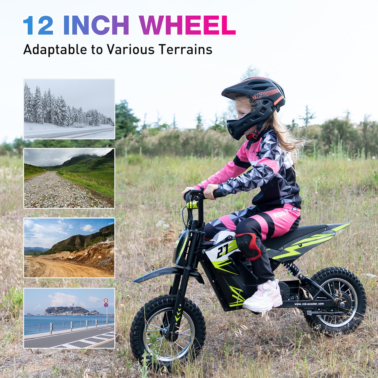 RCB R9X Elektro-Motocross-Dirtbike