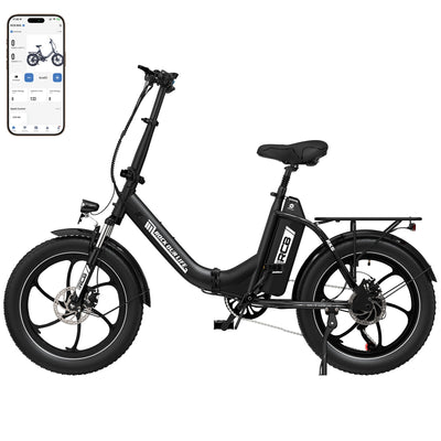 RCB RK6 Fat Tire Folding Electric Bicycle(RCB APP E BIKE)