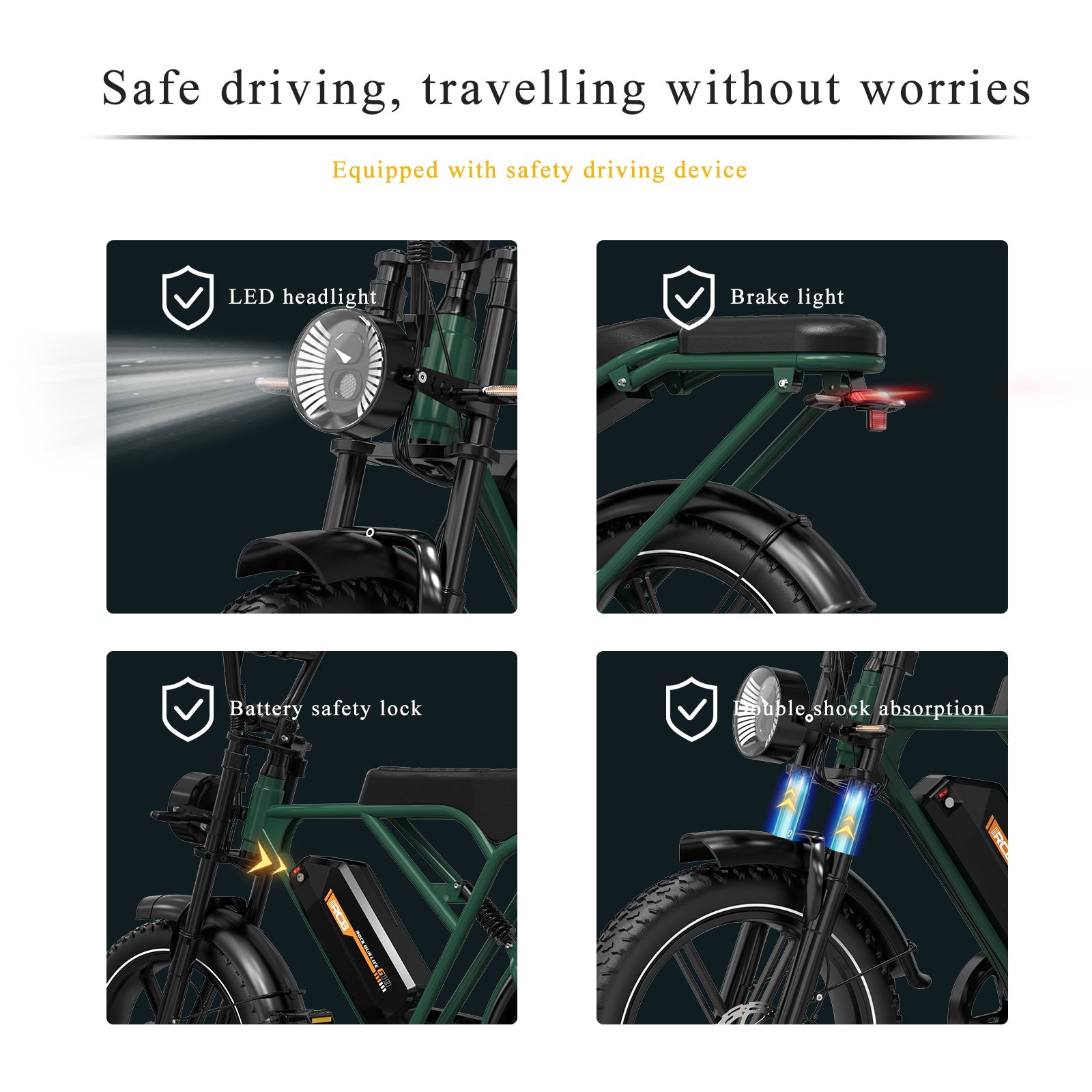 RCB G19 Electric Bike for Adults(RCB APP&NFC E BIKE)