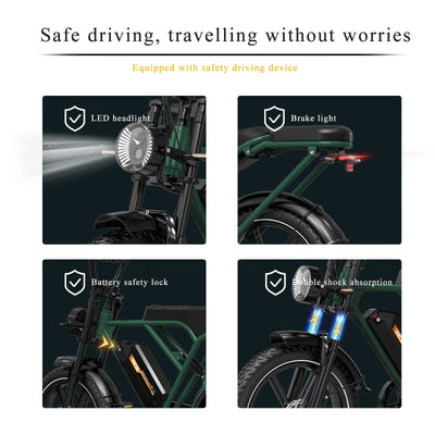 RCB G19 Electric Bike for Adults(RCB APP&NFC E BIKE)