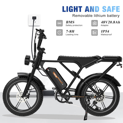 RCB G19 Electric Bike for Adults(RCB APP&NFC E BIKE)