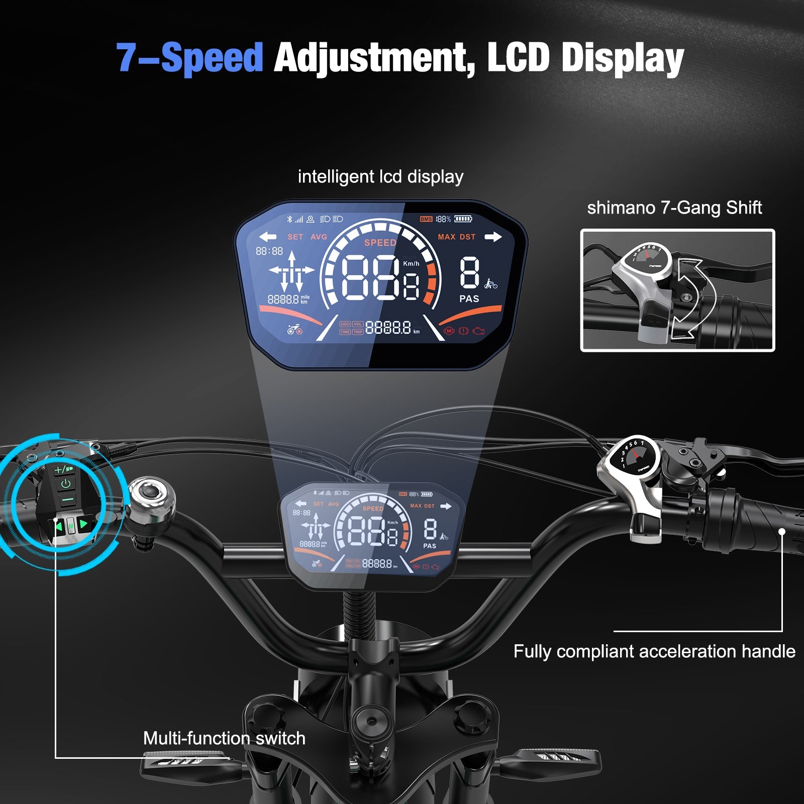 RCB G19 Electric Bike for Adults(RCB APP&NFC E BIKE)