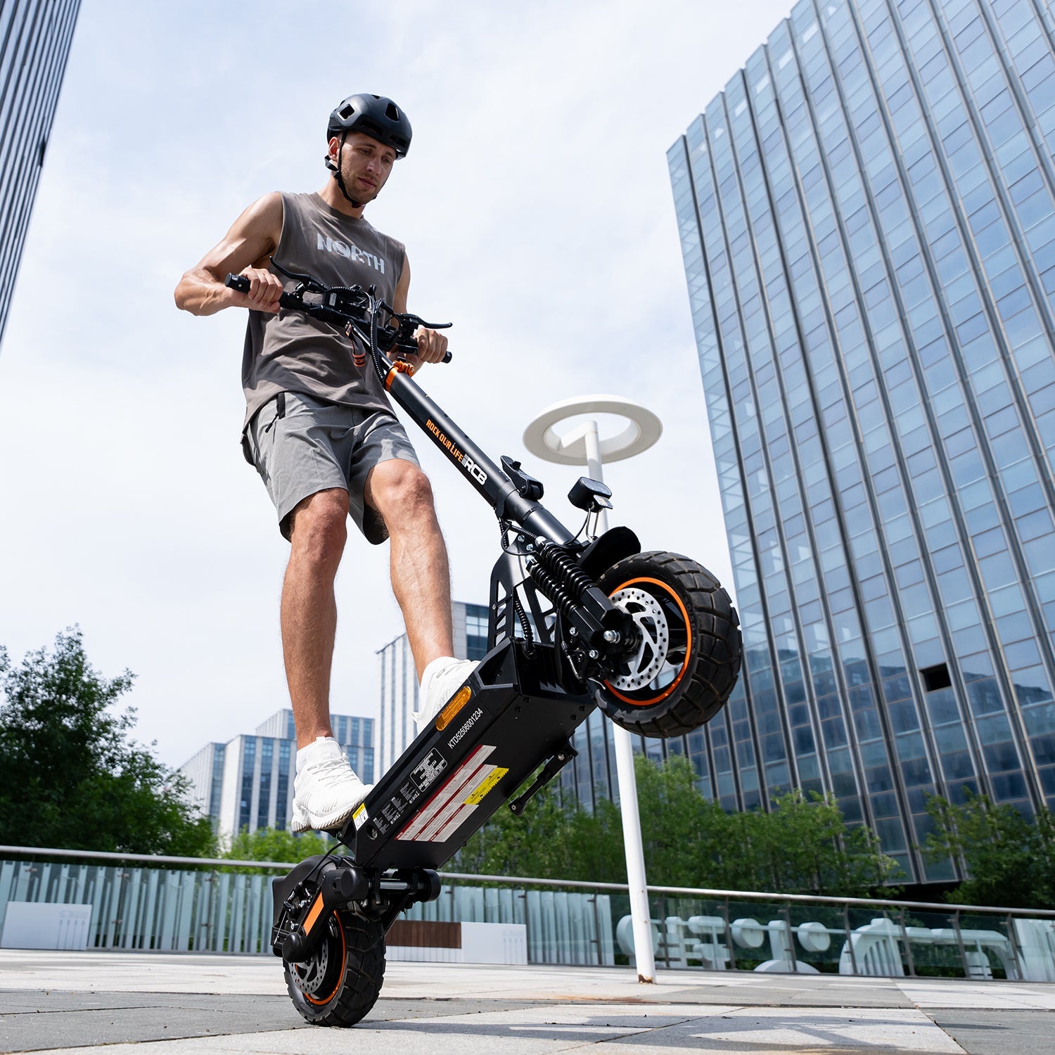 RCB D5 PRO ABE Ultra Elektroroller  Blinker(RCB D5 PRO NFC+Turn Signal)