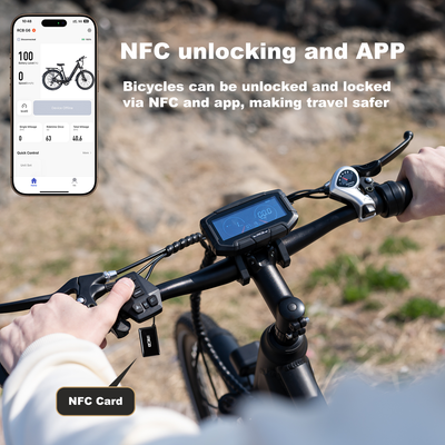 RCB G5 Elektrofahrrad für Erwachsene (RCB-App)&NFC E-BIKE)