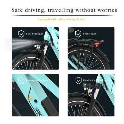 RCB G5 Elektrofahrrad für Erwachsene (RCB-App)&NFC E-BIKE)