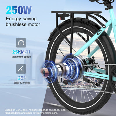 RCB G5 Elektrofahrrad für Erwachsene (RCB-App)&NFC E-BIKE)